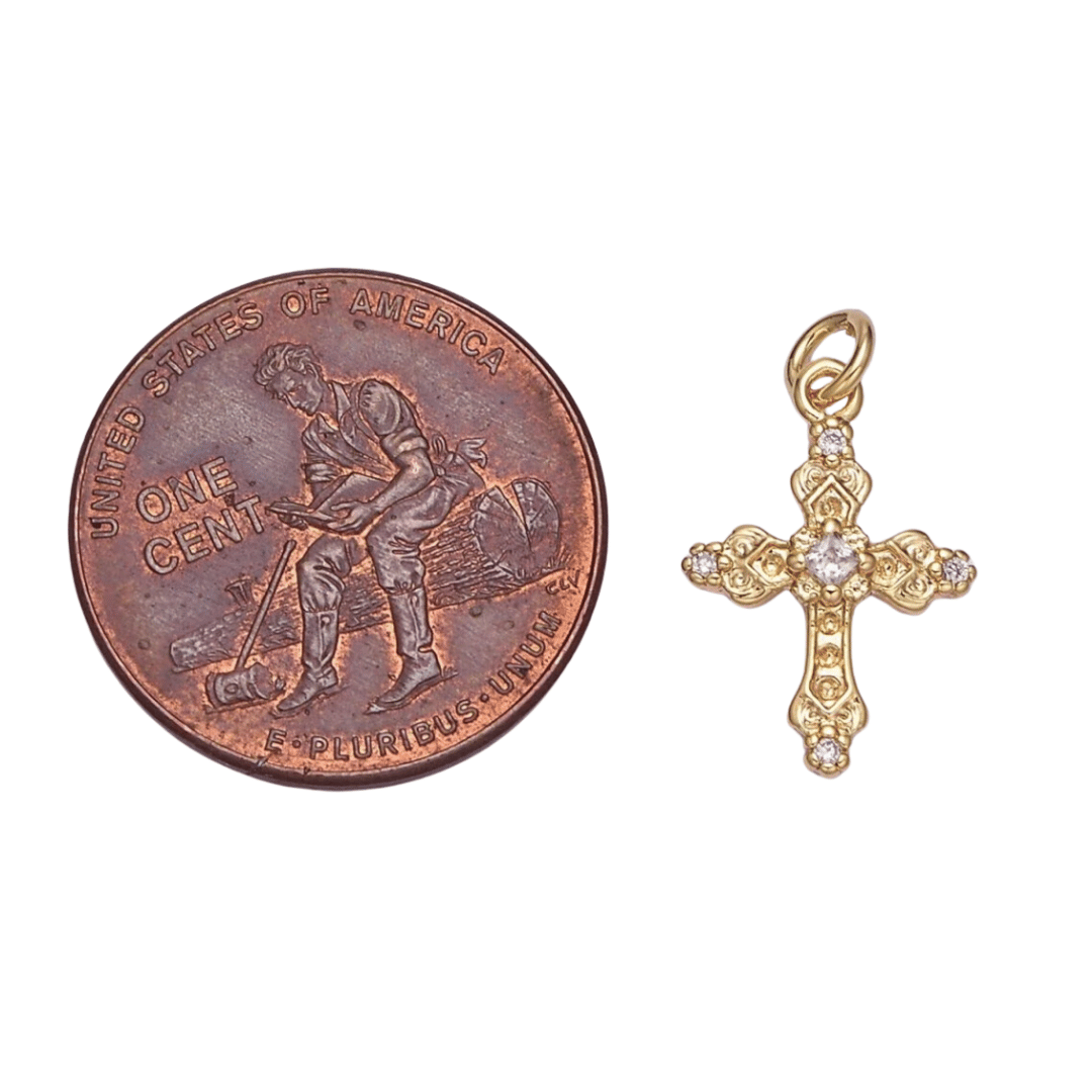 Micro Cross Pendant