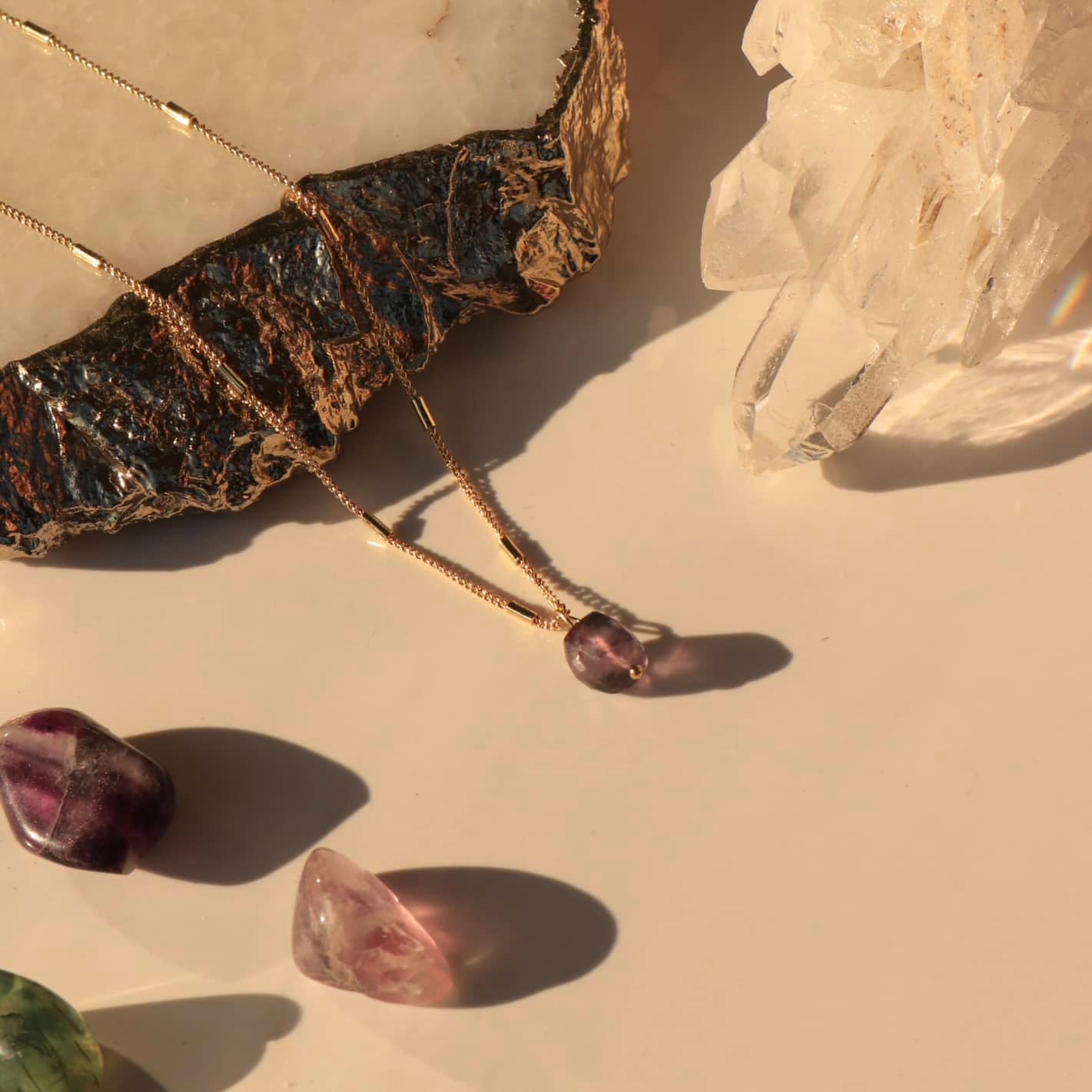 Dainty Fluorite Necklace