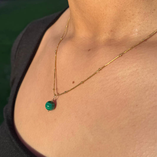 Level Up Malachite Necklace