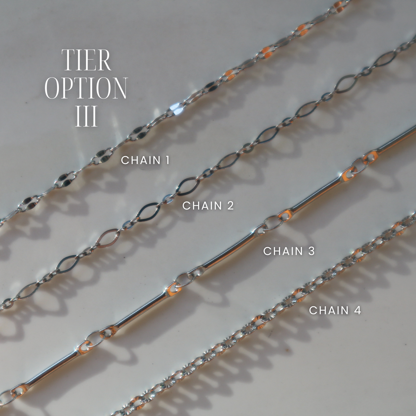 Channeled Custom Necklace