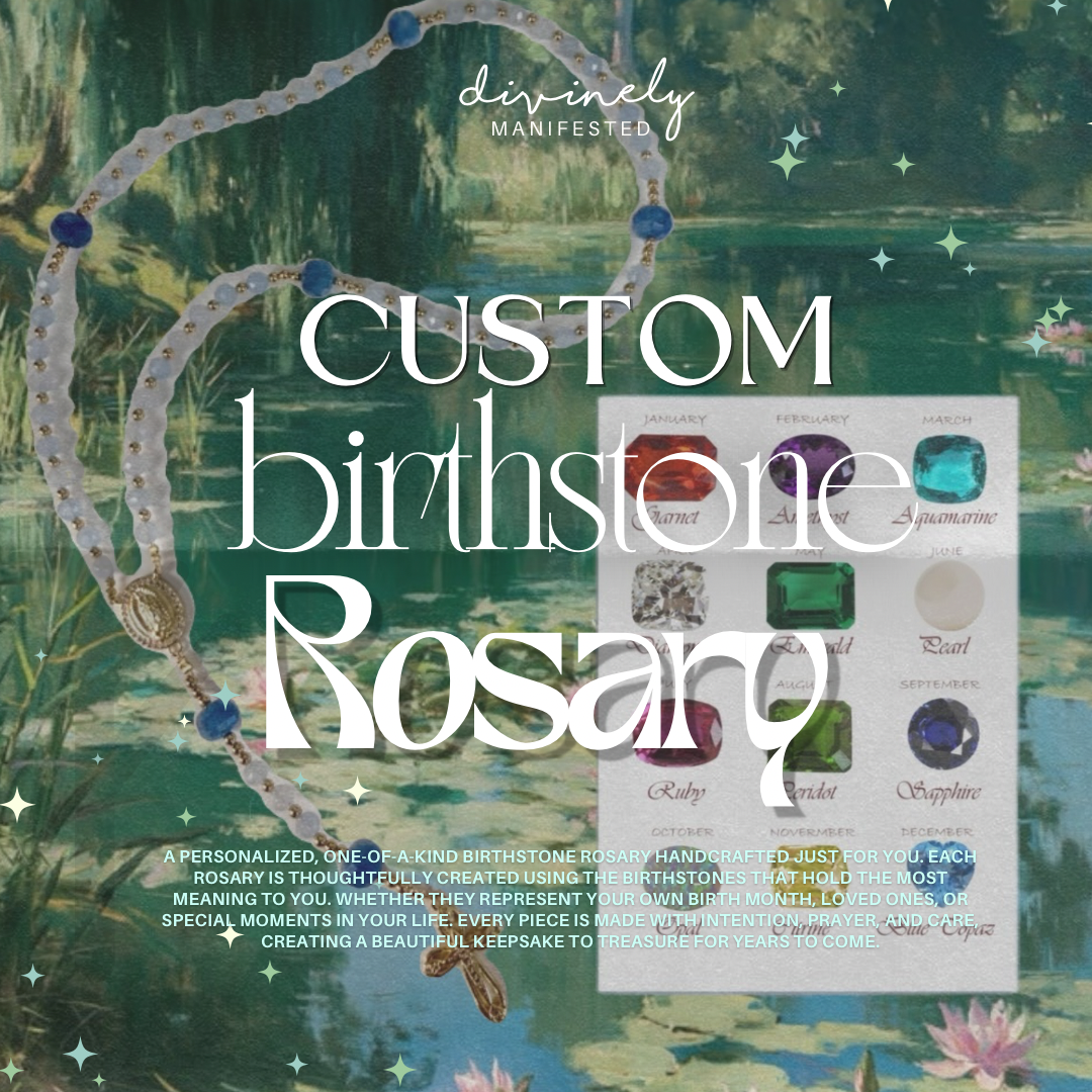 Custom Birthstone Rosary