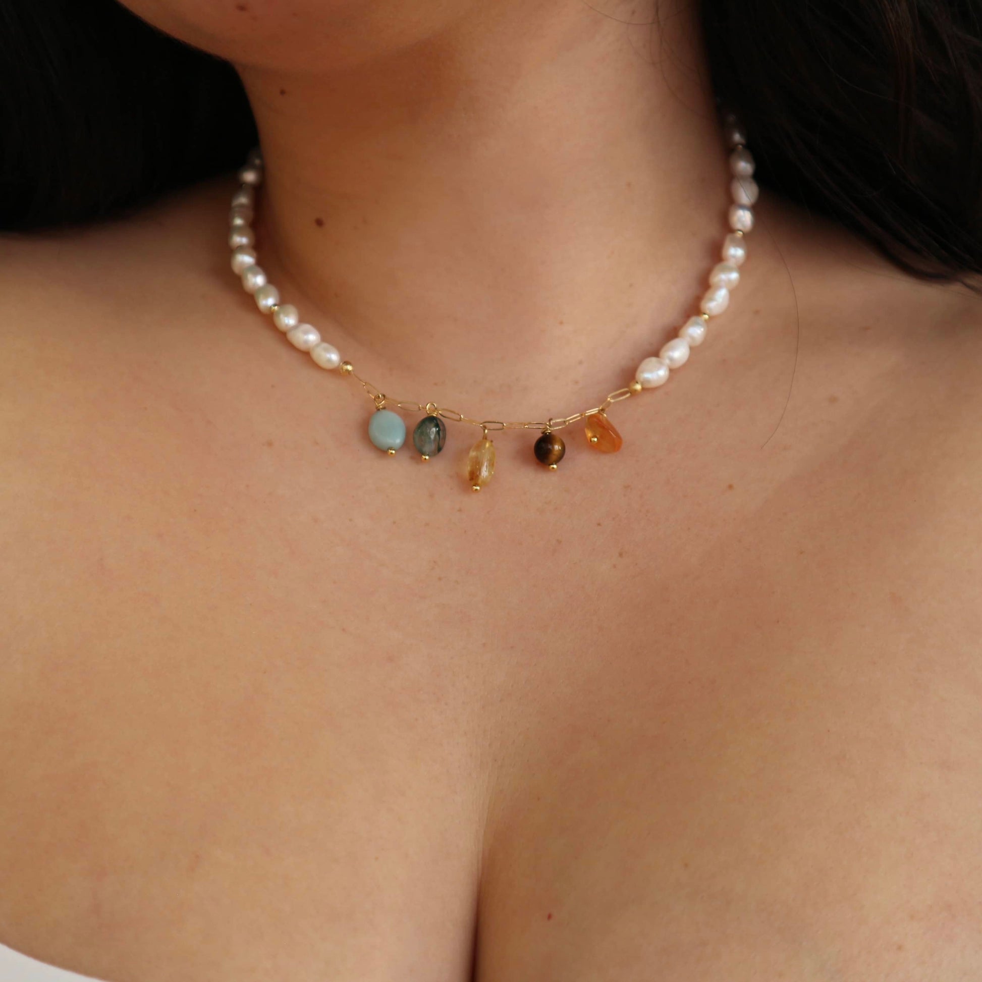 MADE AS ORDERED: I am a Human Having a Human Experience Necklace