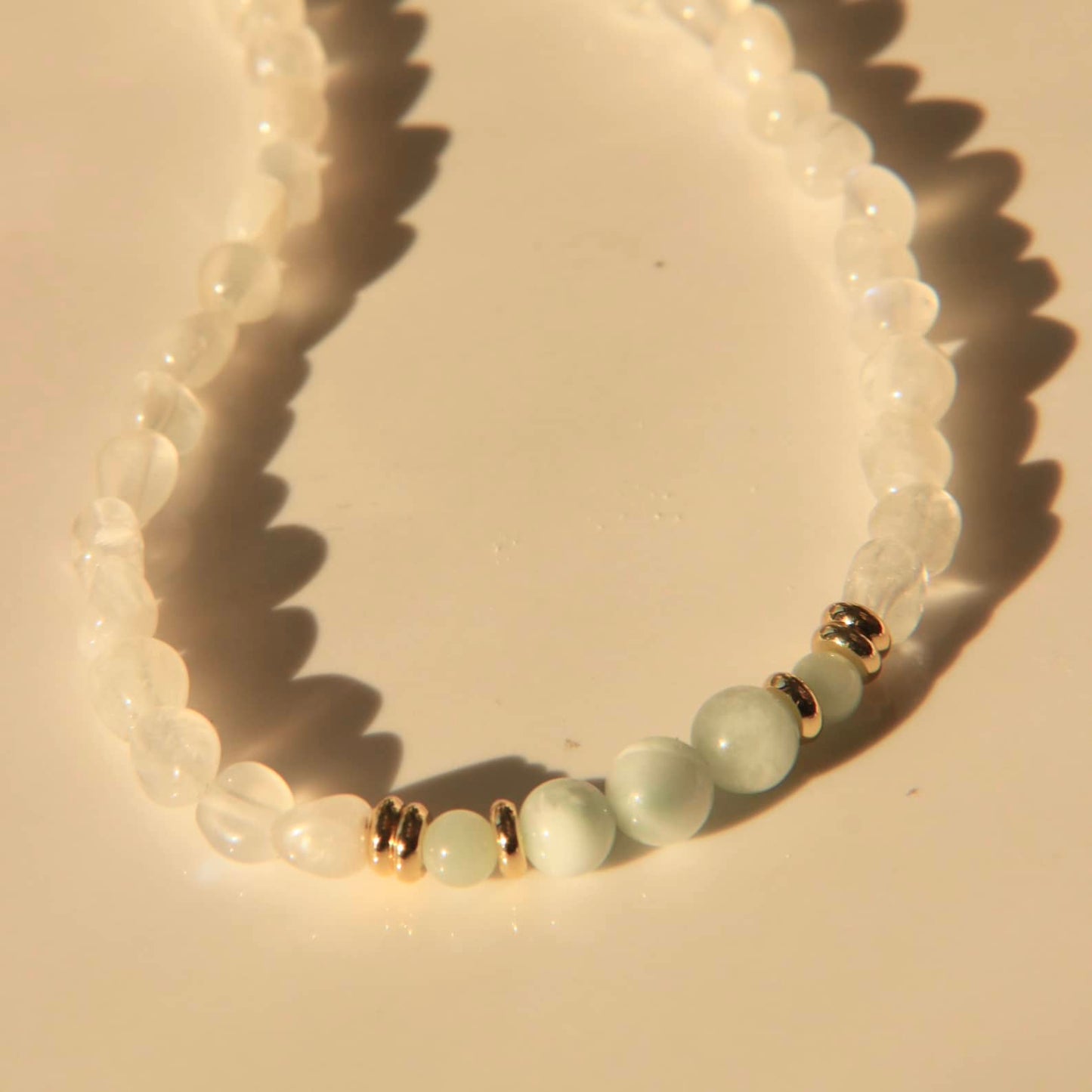 MADE AS ORDERED: Double Moonstone Choker