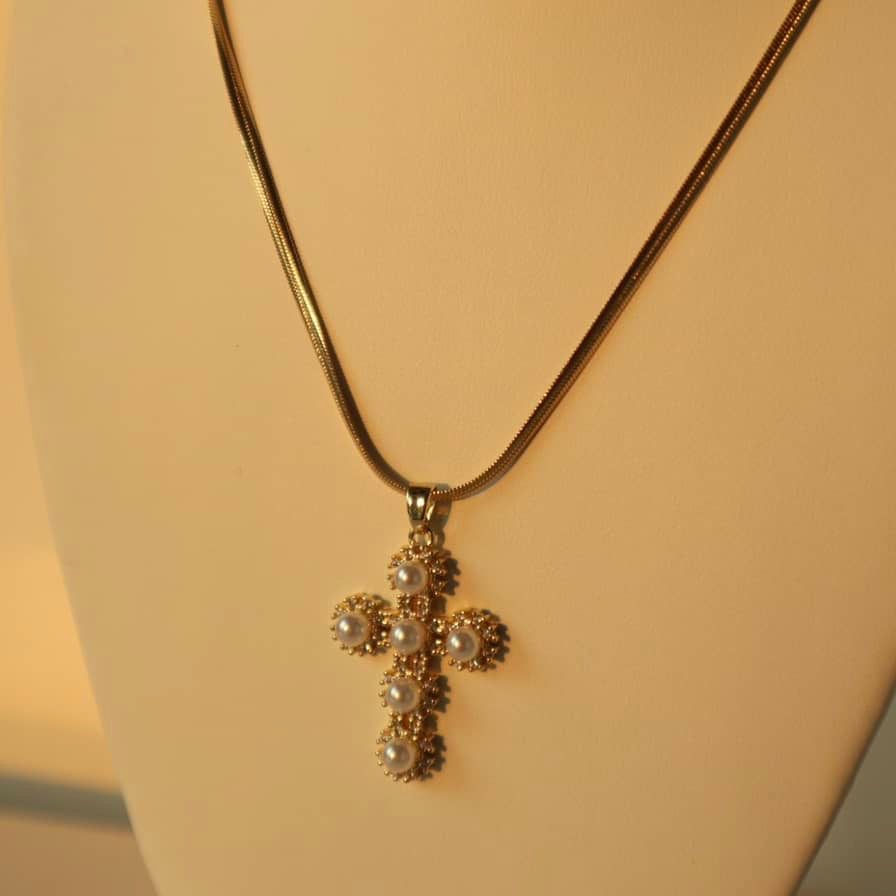 Resilience Cross Necklace