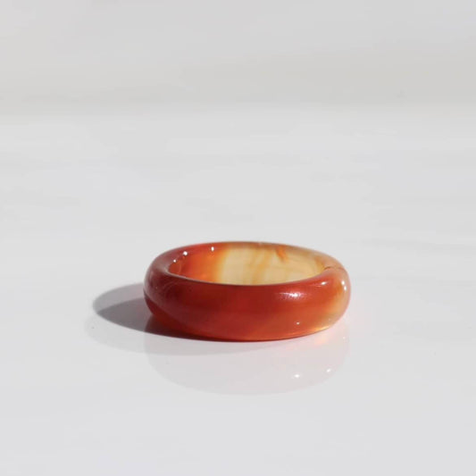 Confidence + Attraction Carnelian Ring