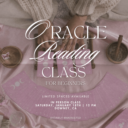 Oracle Reading for Beginners in Person Class