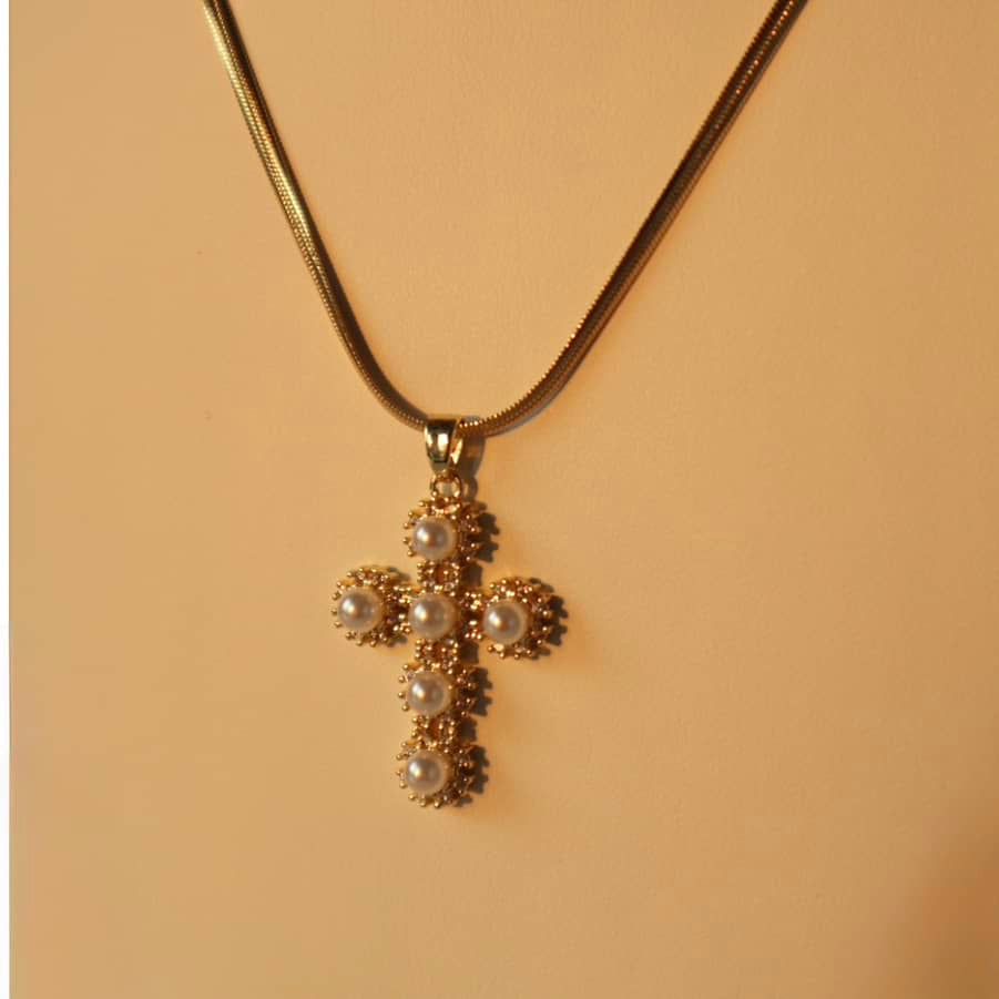 Resilience Cross Necklace